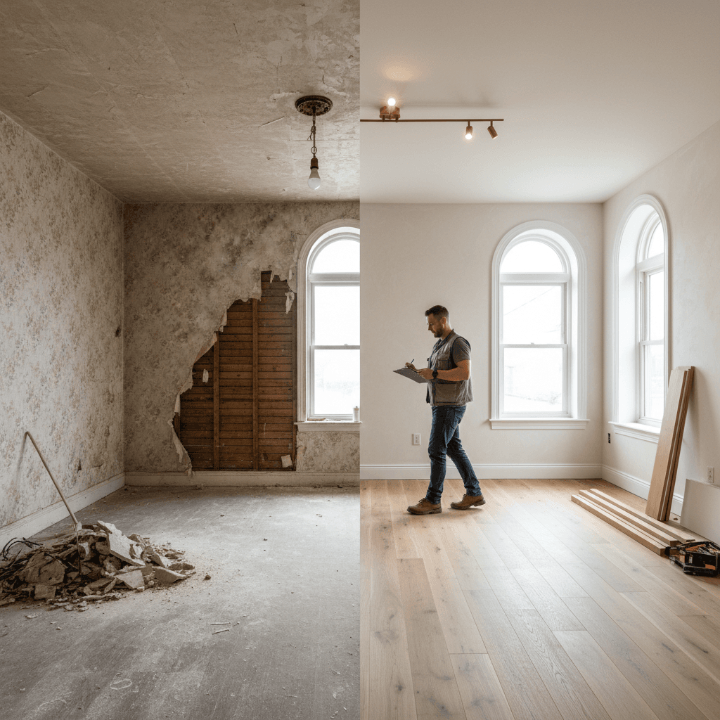 Complete home renovations